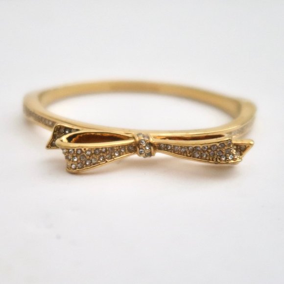 KATE SPADE pave Love Notes Hinged bangle bracelet - Picture 4 of 9